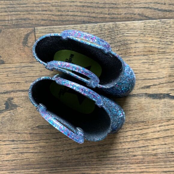 Western Chief glitter sparkle rain boots toddler size 5 nwot - Picture 4 of 7